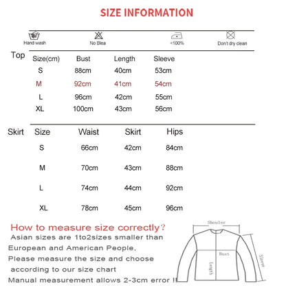 xsrrr FALL OUTFITS Women Outfits Tweed 2 Two Piece Sets Long Sleeve Pearl Buttons Short Jacket and A-line Mini Skirt Set Fall Spring