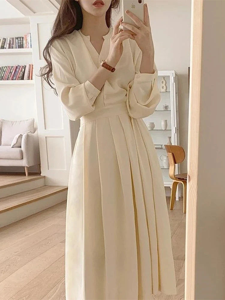 xsrrr Summer Women'S Dress Shirt Dress Long Spring Evening Female Vintage Maxi Party Beach Women Dresses Casual Elegant Prom pure