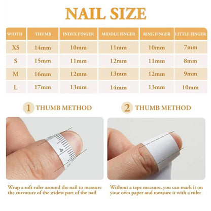 xsrrr 10Pcs Handmade Manicure Medium Almond Fake Nails Summer New 3D Shell Limited Press On Nails Design with Adhesive Nail File Set