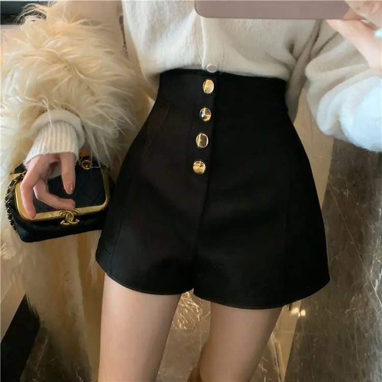 xsrrr Wide Black Short Pants for Woman To Wear White High Waist Women's Shorts Summer Cheap Hot Streetwear Aesthetic Normal XL Nylon