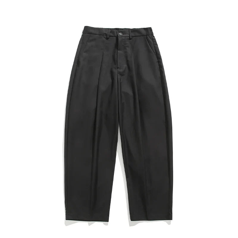 Oversized Black Suit Pants Men Fashion Social Mens Dress Pants Korean Loose Wide Leg Pants Mens Office Formal Trousers M-3XL