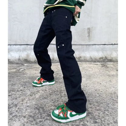 Oversize Pants Cargo Y2k Sweatpants Male Men Trousers Man Casual Black Men's Hip Hop Overalls Trendyol Baggy Women's Fashion