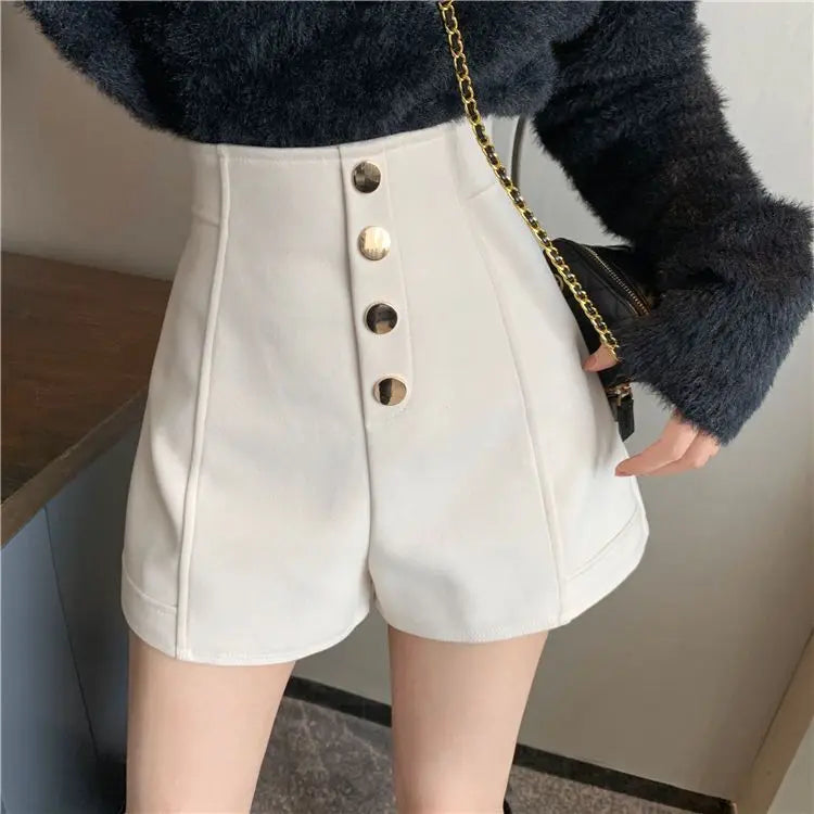 xsrrr Wide Black Short Pants for Woman To Wear White High Waist Women's Shorts Summer Cheap Hot Streetwear Aesthetic Normal XL Nylon