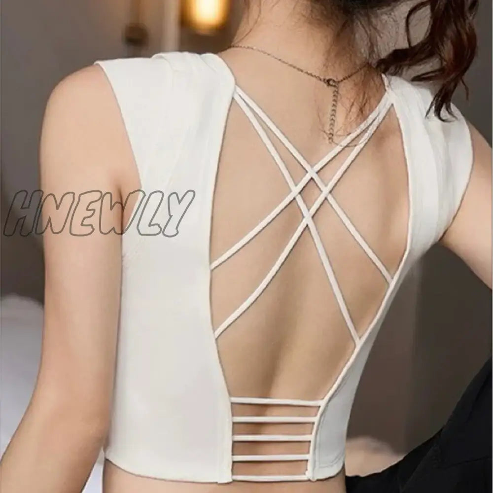 xsrrr Backless Top Sexy Crop Top Women Summer Clothes Square Neck Corset Top Y2K Clothes 2024 Solid Bustier Streetwear Black Tank Top