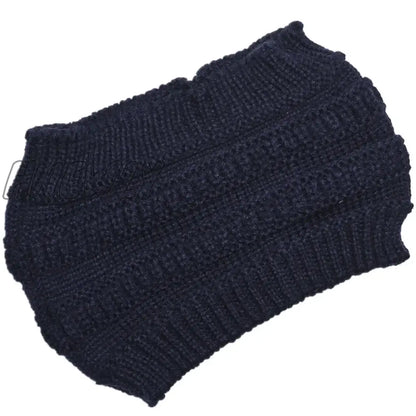 xsrrr Beanie Hat for Women Winter Warm Caps Female Casual Hats Headpiece Headwear Yoga Run Bandage Girl Hair Bands Headbands