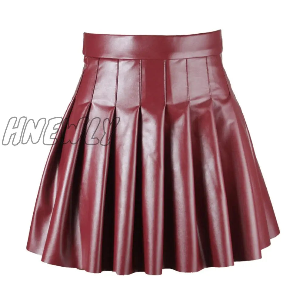 xsrrr Black Pleated A-Line Women Mini Skirts High Waist Female Skirt Spring Streetwear Solid All-Match Casual Lady Bottom