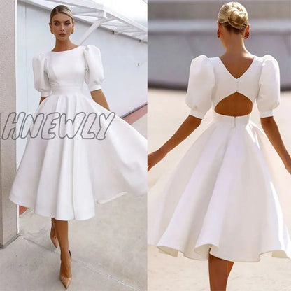 xsrrr Elegant White Dresses For Women Clothes Summer Backless Sexy Dress Party And Wedding Fashion Lady Black Dress Femme Vestido