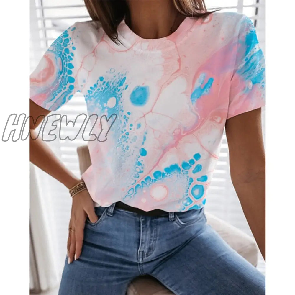 xsrrr Graphic Floral Print Streetwear Casual Short Sleeve Plus Size Funny Kawaii Harajuku Tees T-shirt Summer Clothing for Women