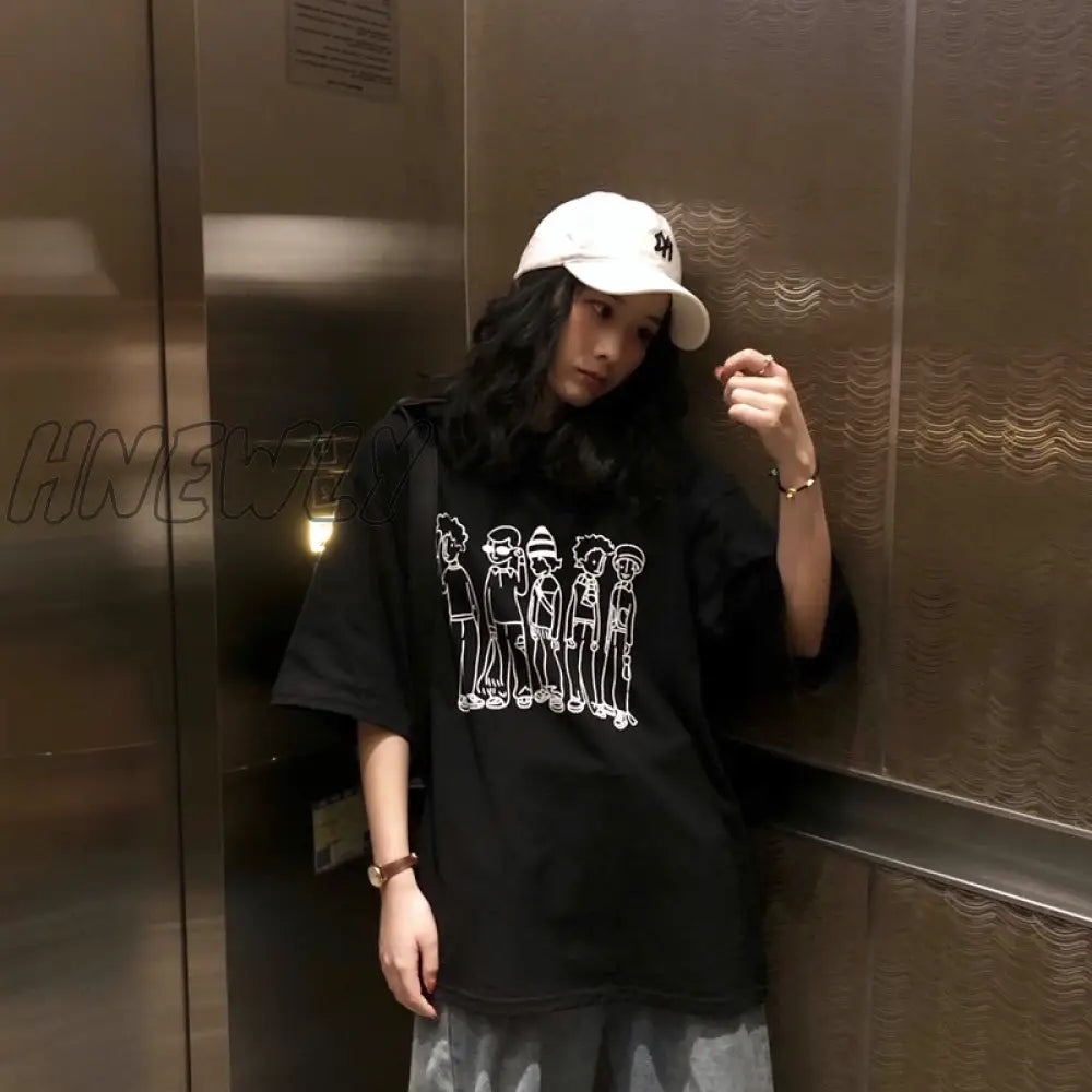 xsrrr Harajuku Basic T Shirt Women Summer Graphic T Shirts Oversized Solid Tees Casual Loose Tshirt Korean Female T-shirt Top