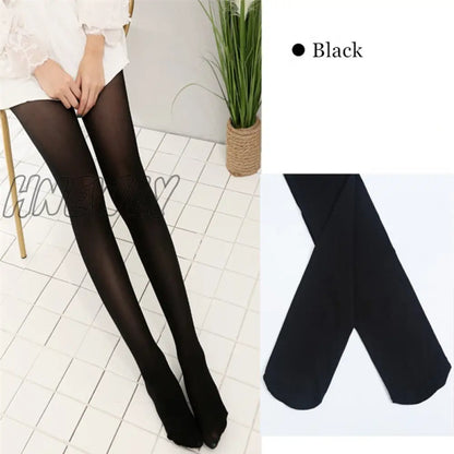 xsrrr New Sexy Women Tight 120D Warm Autumn Winter Women Pantyhose Velvet Tight High Elastic Stocking Anti-hook Female Girl