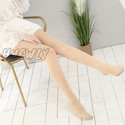 xsrrr New Sexy Women Tight 120D Warm Autumn Winter Women Pantyhose Velvet Tight High Elastic Stocking Anti-hook Female Girl