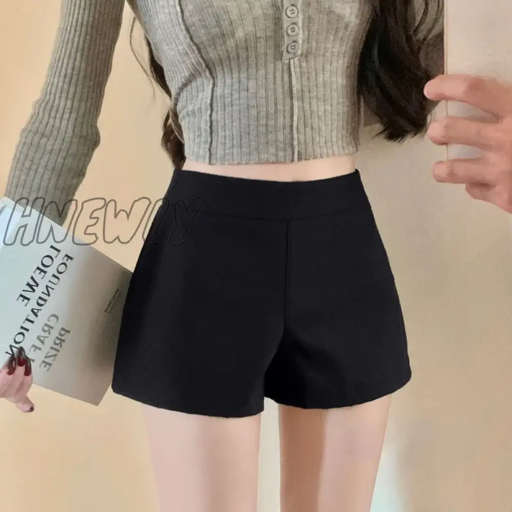 Hnewly Pleated Skirt with Shorts Women Preppy Style High Waist A-line Lace-up Removable Cute Tennis Mini Skirt Summer Gyaru