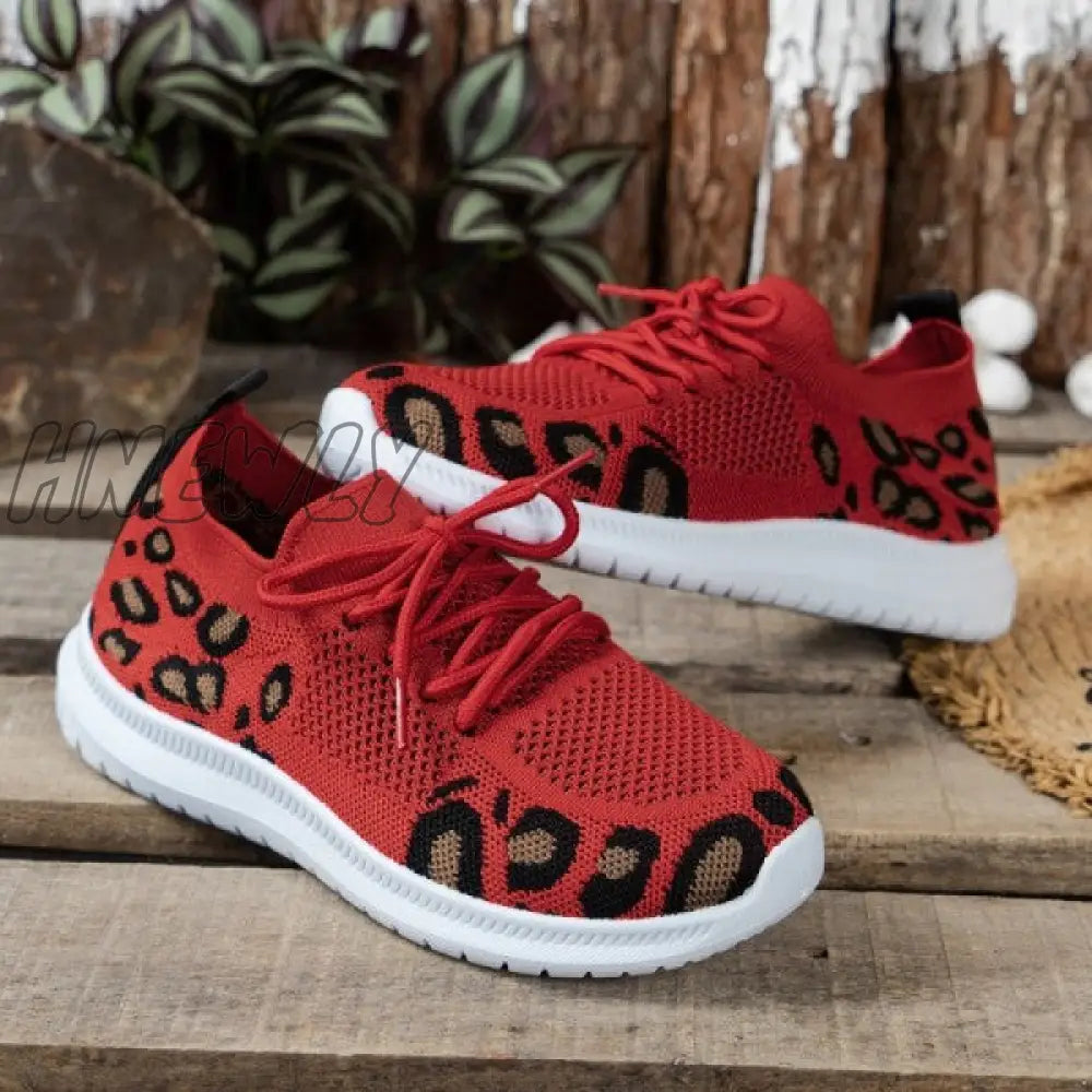 xsrrr - Red Casual Sportswear Daily Patchwork Frenulum Round Comfortable Shoes