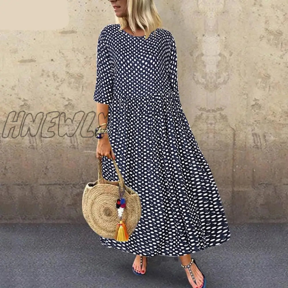 xsrrr Summer Women Long Tunic Dress Ladies Casual Loose Dresses Vestidos Beach Party Sundress Stylish Robe Femme