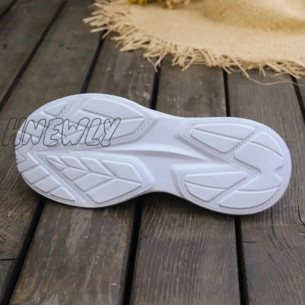 xsrrr - White Casual Patchwork Printing Round Mesh Breathable Comfortable Out Door Shoes