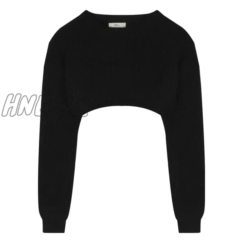 xsrrr Winter New High Street Fashion Black Knitted Long-sleeved Sweater Women + Casual Shirt +Sexy A-line Skirt Three Pieces Suit