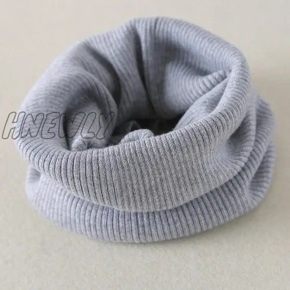 Hnewly Winter Warm Cashmere Scarves Unisex Elastic Wool Knit Ring Neck Scarf Snood Female Thicken Windproof Cycling Driving Pullove