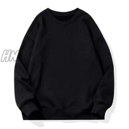 xsrrr Women Couple Hoodies Sweatshirt Fleece 100% Cotton Tracksuit Sports Sweatshirt Winter Japanese Casual Loose Jumper