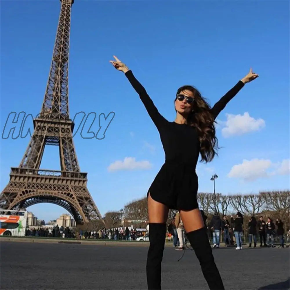 xsrrr Women Dress New Autumn Sexy Solid long sleeve Mini Dresses