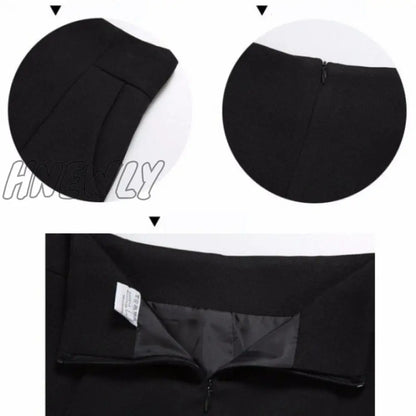 xsrrr Women Shorts Spring Summer Casual High Waist A-line Shorts Loose Wide Leg Chiffon Shorts Chic Lady Black White Suit Shorts