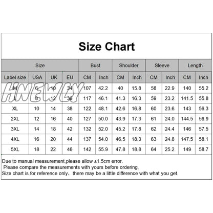 Hnewly Women's Dress Retro Women's Autumn And Winter Long-sleeved Lace Hem Plus Size Knitted Long Skirt Long-sleeved Oversized Dre