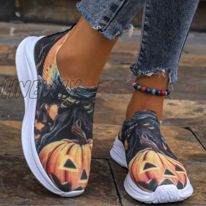 xsrrr - Yellow Casual Sportswear Daily Patchwork Printing Round Comfortable Shoes