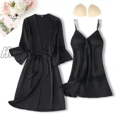 Lace Trim Sexy Wedding Lady Robe Suit Loose Satin Bride Bridesmaid Kimono Bathrobe Gown Mini Sleepwear Rayon Intimate Lingerie