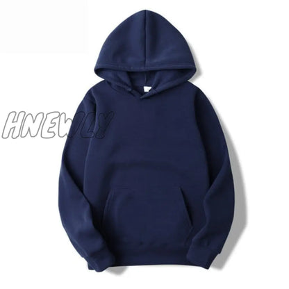 Sports Hoodie Spring and Autumn Men's and Women's Casual Hooded Pullover Sweatshirt Pure Color Sports Hoodie Sweatshirt Top