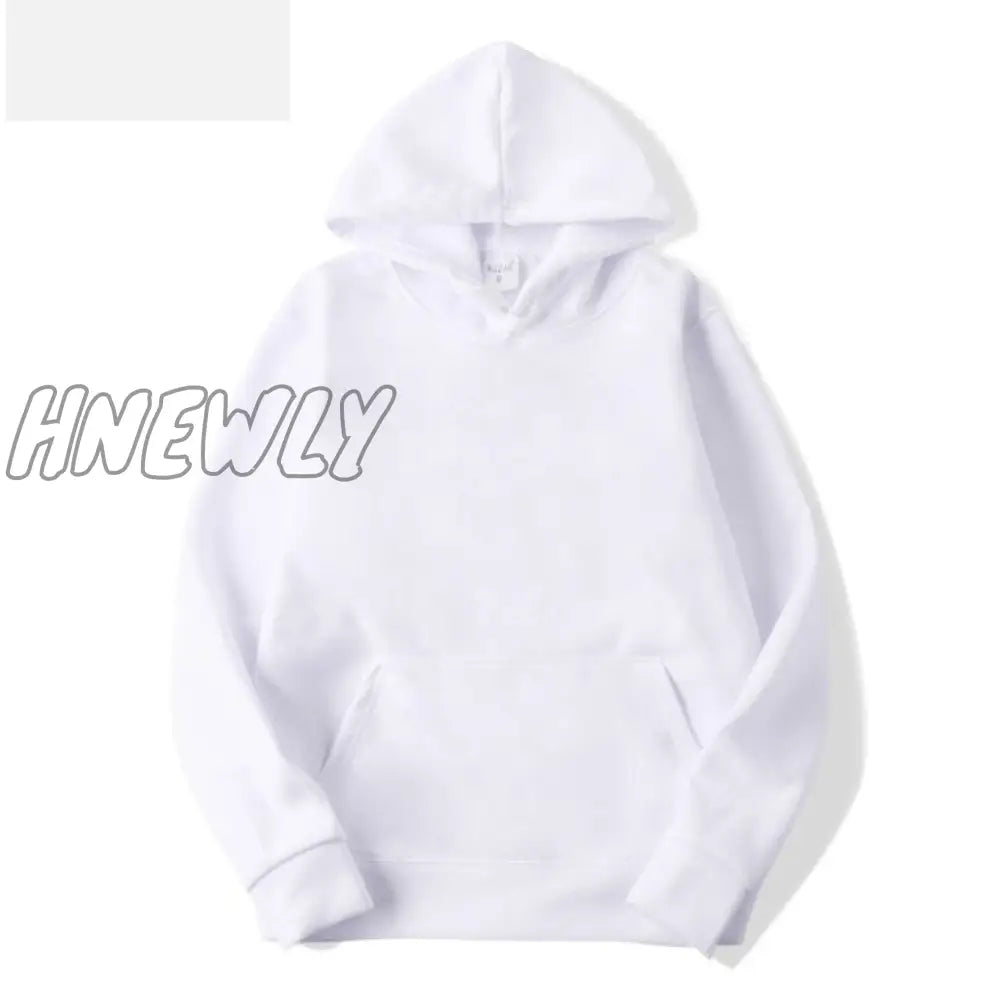 Sports Hoodie Spring and Autumn Men's and Women's Casual Hooded Pullover Sweatshirt Pure Color Sports Hoodie Sweatshirt Top