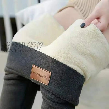 Winter Women Leggings Velvet Warm Pants Hight Waist Leggings Women Solid Color Legging Comfortable Keep Warm Stretchy Legging