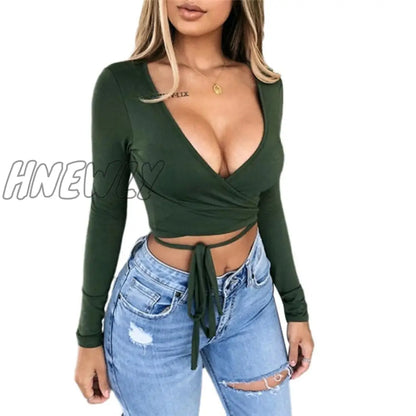 Women T-shirt Long Sleeve Top Ladies Bodycon Casual T Shirt Sexy Ladies Shirt Womens Clothing Party Clothes Women Tee Shirts